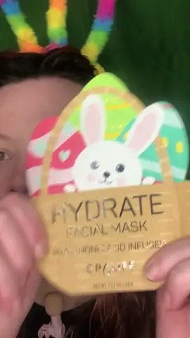 My thoughts on the easter hydrate mask from @SpaLife Beauty  #spalife #eastermask #hydratemask #skincare #skincarevideo #sheetmask #maskingday #mask #review 