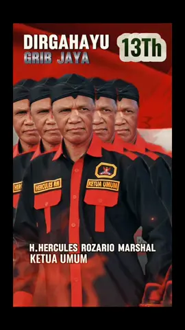 Selamat Ulang Tahun GRIB JAYA ke 13 01 April 2024  GRIB JAYA JAYA JAYA