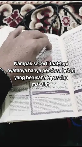 Aku hanya pendosa hebat yang ingin bertaubat dan kembali kejalan Allah. #fyp #foryou #reminder #quotes #pendosa #beranda 