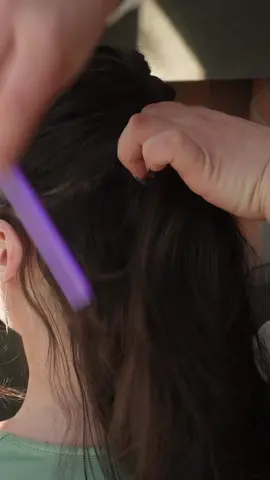 Asmr part 8: french hair braid style for  @ilovekatieasmr | hair sounds for deep sleep #madpasmr #hairstyle #hairstyles #hairstylist  #asmrrealperson #asmr #asmrsounds #asmrsensory #asmrroleplay #asmrvideo #asmrhead 