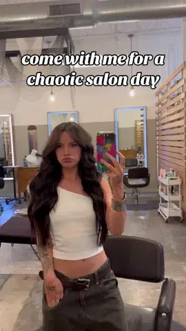 you wish your salon days were this fun!!! @Anna Watson gave me the hair I’ve been dreaming about since Hannah Montana aired 🥲 #hair #transformation #hairtransformation #bestfriendgoals #extensions #hairextensions #comewithme #Vlog 