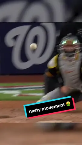 23 inches of break 😅 #MLB #baseball #pitchers #sports 
