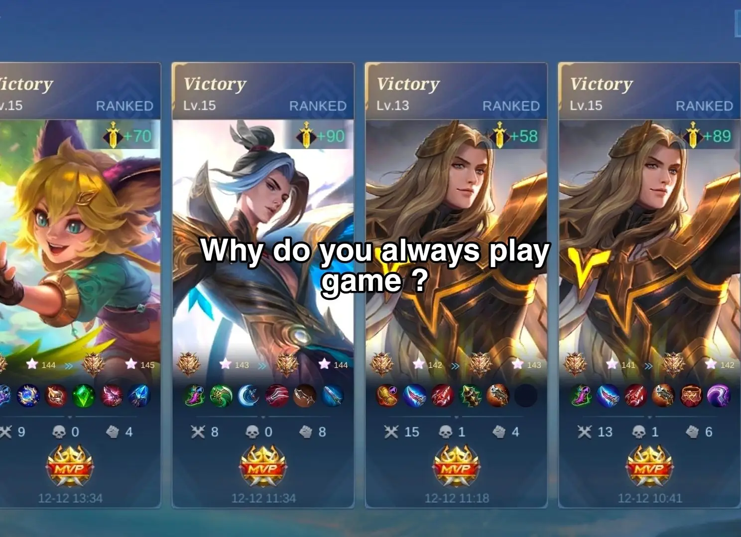 My reason: #excitedgaming #MobileLegends 