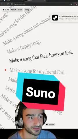 Suno let's you create any song you want with AI. The quality is amazing! try it for free on their site!  #music #ai #chatgpt #technology 