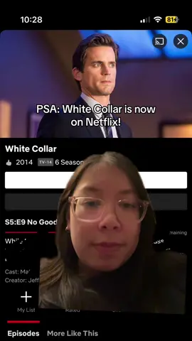 Please go watch my favorite show - i promise you’ll love it!! #whitecollar #tvshow #netflix #whattowatch 