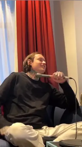 Noah and Jolly interview #metalcore #badomensband #badomenscult #badomensofficial #badomens #metalhead #music #noahsebastian #jollykarlsson 