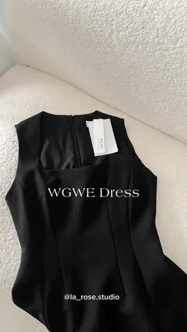 Đầm đen basic nàng nào cũng nên có trong tủ đồ, sang mà tôn dáng, siêu hack eo luôn #wgwe #vayden #vaydutiec #xuhuong 