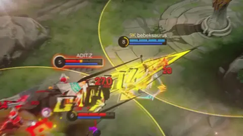 lance imut #mobilelegends #bebeksaurus 