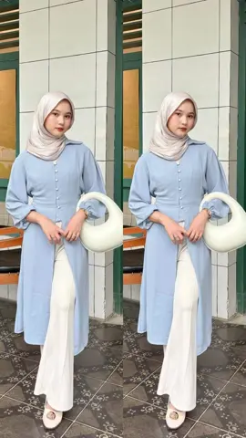 Rekomendasi tunik buat hari ke 2 lebaran cantik banget ini🤩🤩 #fypシ #fyp #OOTD #outfit #ootdkekinian #ootdfashion #ootdhijabstyle #ootdinspiration #outfitideas #outfitinspiration #outfitkekinian #ootdhijabsimple 