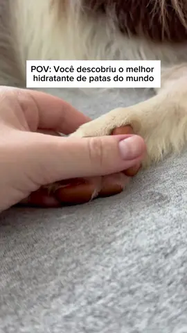 O resultado é chocante! 😱 Ouvi falar e decidi testar! ✔️ Confesso que duvidei da real eficiência produto até realmente usar e comprovar que SIMMMMMM, o  PataFix faz milagres nas patinhas ressecadas dos nossos pets 😱 #hidratante #pets #doguinho #trend 