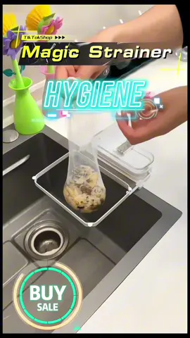 Foldable Sink Strainer and Filter Rack, with 50pcs Garbage Storage Mesh Bag, Sink Filter Mesh Frame, Suction Cup Type Leftover Anti Blocking Dishwashing Basin, Sink Kitchen Waste Drainage Mesh Frame,, Eliminate Clogging and Keep Your Sink Clean #kitchen#kitchengadgets #household #tiktokshopsg #tiktokshopsingapore  