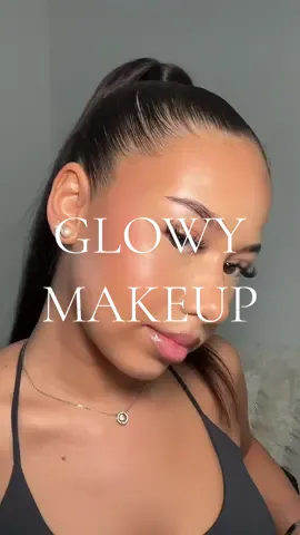 super glowy makeup ✨🤍 Instagram ' @uc.gs | #fyp #glowymakeup #makeuptutorial 
