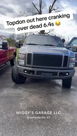 This is probably the 100th+ time this thing has been used, its so bad my #snapoff jump box has a layer of dust on it 😂😂 #topdon #FTW #wiggysgarage #dieselmechanic #mechanic #mechanicsoftiktok #mechanics #technicians #techniciansoftiktok #superduty #64 #6point4 #6four #six4 #ford #powerstroke #turbo #diesel 