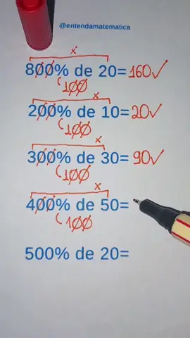 Porcentagem #mathematiktoks  #matematicas  #porcentagem  #maths  #agoravocejasabe 