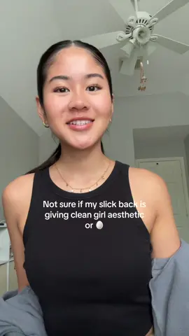 Idk I feel like my head is shaped weird #slickback #hair 