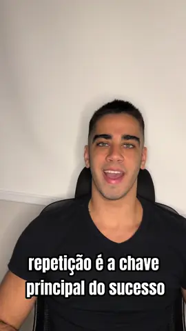 #CapCut repeticao é a chave do sucesso! #masculinidade #evolucaopessoal #desenvolvimentopessoal #motivação 