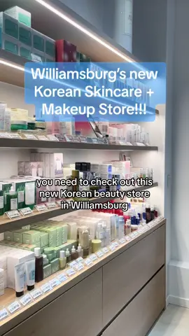 it’s the same popular Manhattan store oo35mm!! awesome to see all the products you see online that are 1) affordable; 2) not fakes from amazon!!  #koreanskincare #williamsburg #nycbucketlist #skincareroutine #makeup ##koreanskincareproducts 