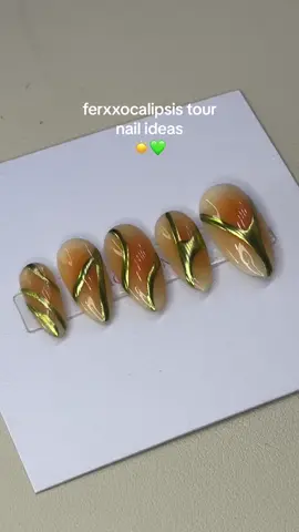 if i was going i would do these 😜 #nailinspo #concert #nailtutorial #nailart #feid #ferxxocalipsis 