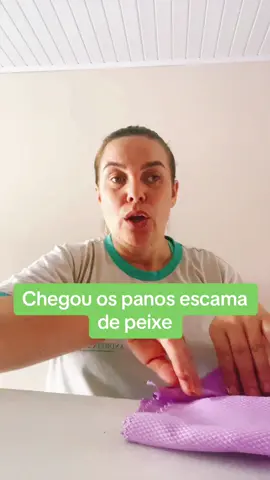 Chegou meus panos escama de peixe ♥️♥️♥️ #vidros#faxina 