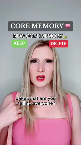 PART2 #pov Whenever you get a core memory you have the choice to keep it or delete it forever.. #viral #foryou #story #acting 