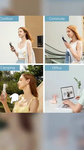 Jisulife Mini Fan Rechargeable 4800mAh Portable Handheld Handy USB Pocket Personal Cooling Fan! #uniqueitem #giftideas #affiliatemarketing #portablefan #miniportablefan 