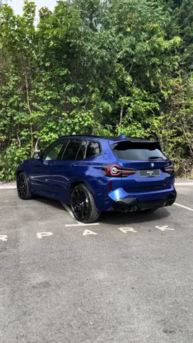 The BMW X3 M Competition in Marina Bay Blue metallic #bmw #bmwm #bmwmpower #bmwx3 #bmwx3m #bmwx3mcompetition #bmwlife #bmwtiktok #bmwlove #bmwblue #cars #carsoftiktok #carslover #tiktokcars