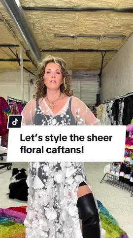 These are the PERFECT sheer caftan to wear all spring and summer long. So many ways to style them! #fringeandcompany #caftan #stylingtips #caftanstyle 