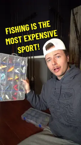 Fishing is the MOST EXPENSIVE Sport 🎣 #fishing #fishingdaily #fisherman #fishinglife #fishtok #viral #trending #bassfishing #fisherman #fishingrods #largemouthbass #sports #expensive 