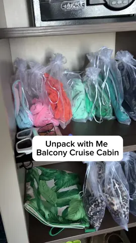 Norwegian Encore Balcony Cruise Cabin #grwm #norwegiancruise #norwegianencore #unpackwithme #cruisetok #cruisewear #cruisewithme #fyp #bikinihaul #organizingtiktok 