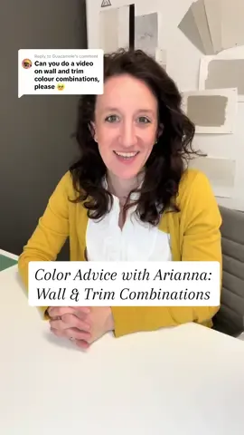 Replying to @Guacamole Whether you're painting one room or an entire home, get inspiration for your next project with these wall and trim pairings. Which one speaks to your style? Let us know in the comments! #BenjaminMoore #Paint #PaintColors #PaintTok #DIY #ColorAdvice #Home 
