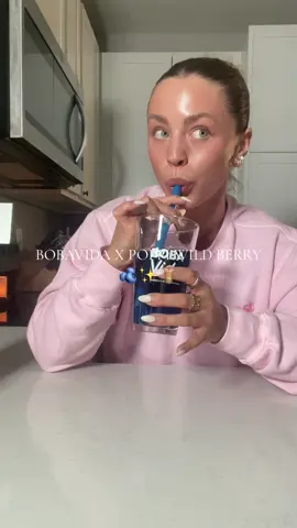 One thing about me …. I love a boba drink!! this blue raspberry flav was insane 🤌🏼 @BobaVida #getpopified #bobatea #tastetest 
