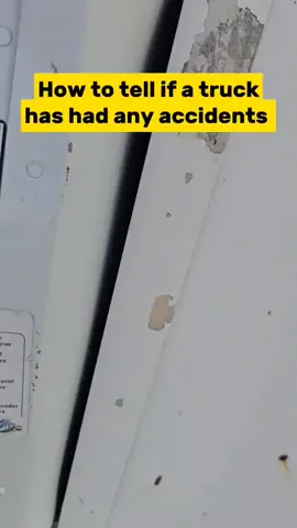 Do you think this truck has been in an accident?