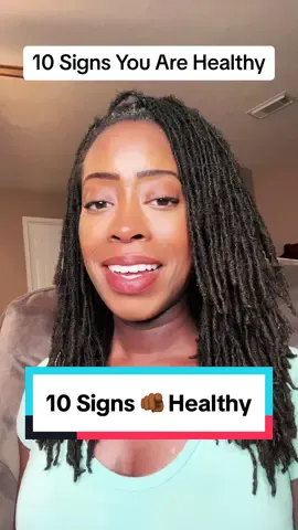 10 signs you are HEALTHY!! Can you pass the test? Lets see how many you can get right. As always take it to the comments.  And also always seeks your PCP for any questions or concerns you may have ❤️ because this is all educational. #healthy #LearnOnTikTok #lifestylechanges #reversedisease #trending #healthcoach #healthcoach #wellness #eatthisnotthat #eatthisnotthat #viraltiktok #houston #locs #funny 