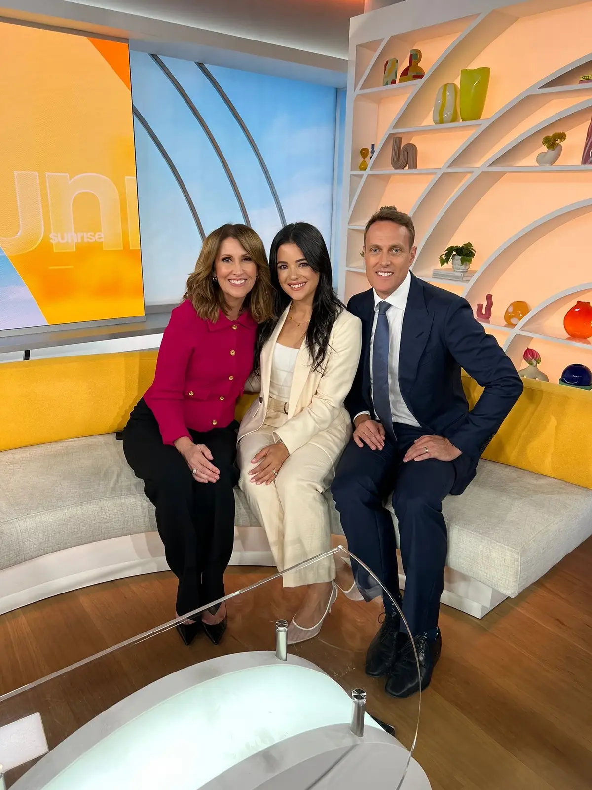 It was an absolute honor to be interviewed on @Sunrise whilst being able to showcase what I love! Thank you for having me ❤️