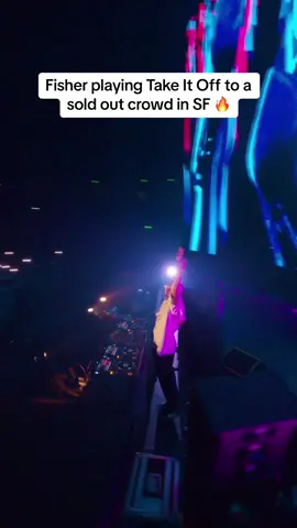can’t believe its been almost a year since our first post of Take It Off went viral and the song is still only getting bigger. such a massive tune. congrats to @FISHER on the sold out shows 🤘🤘🤘 #fisher #sanfrancisco #fypシ #takeitoff 