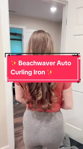 You can’t go wrong with one of these auto curling irons!! #sahmlife #motherhood #easyhairstyles #beachwaver #beachwavertutorial 