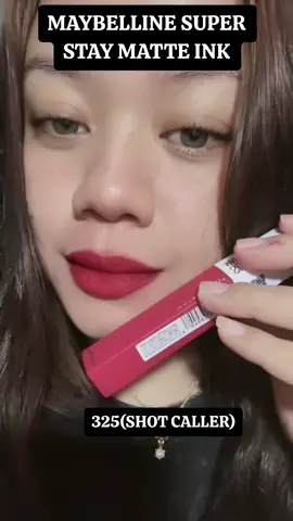 Warna terbaru MAYBELLINE SUPER STAY MATTE INK shade 325(SHOT CALLER)suka boleh co cek keranjang kuning yaa🥰#maybellinenewyork #maybellineofficialstore #maybellineindonesia #maybellinesuperstayvinylink #maybellinesuperstaymatteink #lipcreamviral #maybellineviral #ombremaybelline