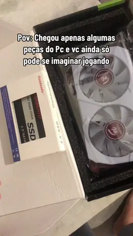 Que agonia de esperar tudo chegar! 🥲 #pcgaming #pc #pcgamer #computador #nerd 