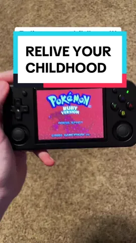 The Anbernic RG35XXH is so dope!! Get yours while they are on sale!! #anbernicrg35xx #anbernicrg35xxh #anbernic #handheldgaming #techtok #retrogaming #gameboy #gameboyadvance #pokemontiktok 