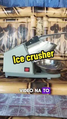 Tara, gawa tayo ng halo halo #icecrusher #icecrushermachine #heavyduty #icecrusherforhalohalo #affordable #halohalo 