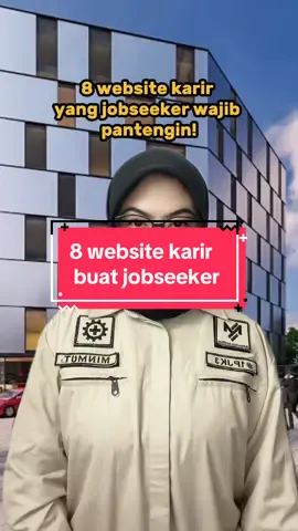 8 website karir buat jobseeker! Semoga abis lebaran udah mulai kerja yaa 😊 #karir #loker #tipskerja #careeradvice #duniakerja 