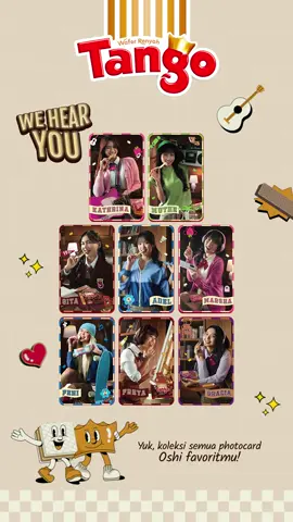 ✨EXCLUSIVE LAUNCHING DI JAKARTA LEBARAN FAIR✨ 🗣️Panggilan kepada para WOTA aka fansnya @JKT48 ‼️ Yuk, ngabuburit berburu Wafer Tango di @Jakarta Lebaran Fair dan koleksi semua LIMITED PHOTOCARD MEMBER JKT48 eksklusif di kemasan baru Wafer Tango x JKT48! Photocard siapa yang jadi incaran Sobat Wafer nih? Spill di kolom komentar!👇 • • #Tango #JKT48 ##TangoxJKT48#WaferTango #BerapaLapisRatusan #HundredsofHappiness  #photocardjkt48 #JakartaLebaranFair #JLF2024 #IngatLebaranIngatTango 