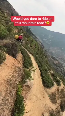 Would you take a ride on this mountain road if it was the only option to your destination? Vc-@earthtell  #pulsenigeria #pulseviral #tiktoknigeria #adventure #explore #road 