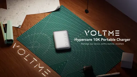 Voltme Hypercore 10K 22.5 Ultra-Compact Size Power Bank #livetocharge #hypercore #voltme 