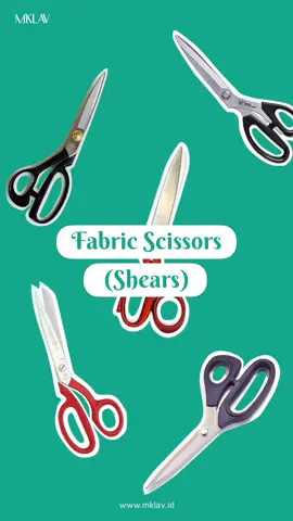 Did you know? 💡  Fabric scissors (shears) are designed specifically for its function. It’s different to paper/craft scissors in general. To maintain the sharpness of the scissors, make sure to use them only to cut fabrics (and don’t drop them!).  ____ Gunting kain didesain dan dibuat spesifik untuk fungsinya. Berbeda dengan gunting kertas atau gunting pada umumnya.  Agar ketajaman gunting tetap terjaga, pastikan menggunakannya hanya untuk menggunting kain ya.  #belajarjahit #fabricscissors #alatjahit #toolsreviews #sewingtools #perlengkapanmenjahit #sewingcourse #lesmenjahit #kursusmenjahit #MKLAVknowledge #mklavfashioncourse 