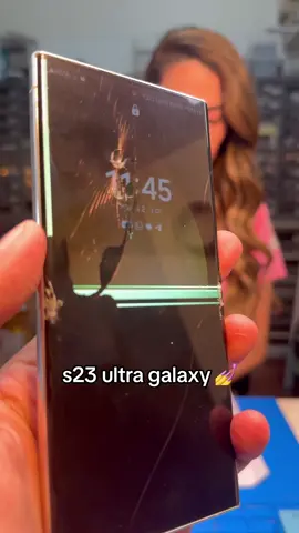 החלפת מסך #s23ultra  