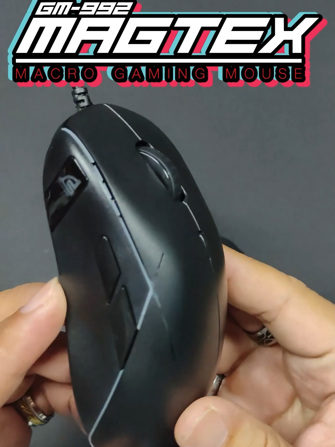 เมาส์เกมมิ่งสุดประหยัด ใช้งานได้สองมือ!! GM-992 #เกมมิ่งเกียร์ #เมาส์ #เมาส์มาโคร #signothailand