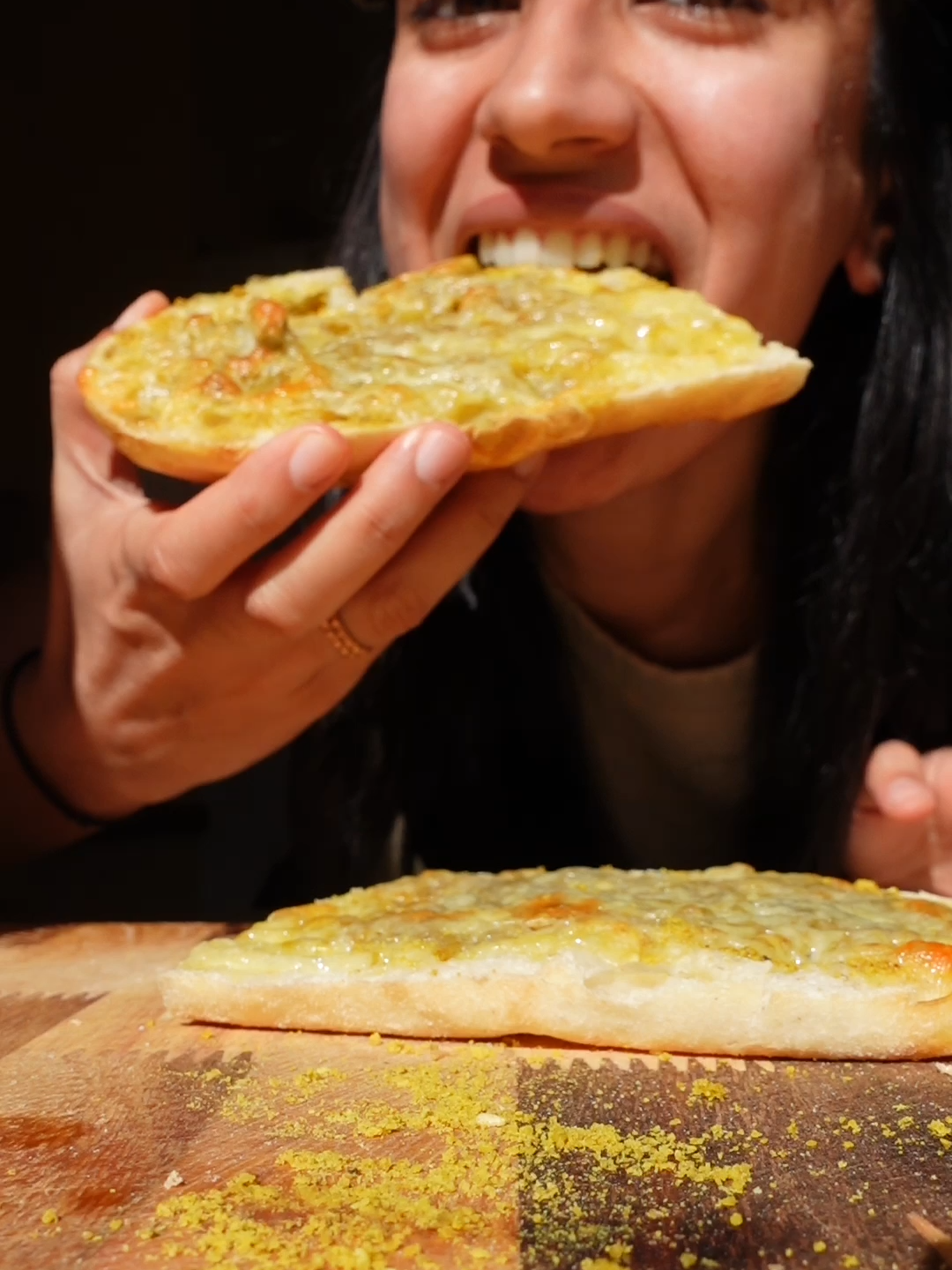 BEST cheese toasty recipe #asmr