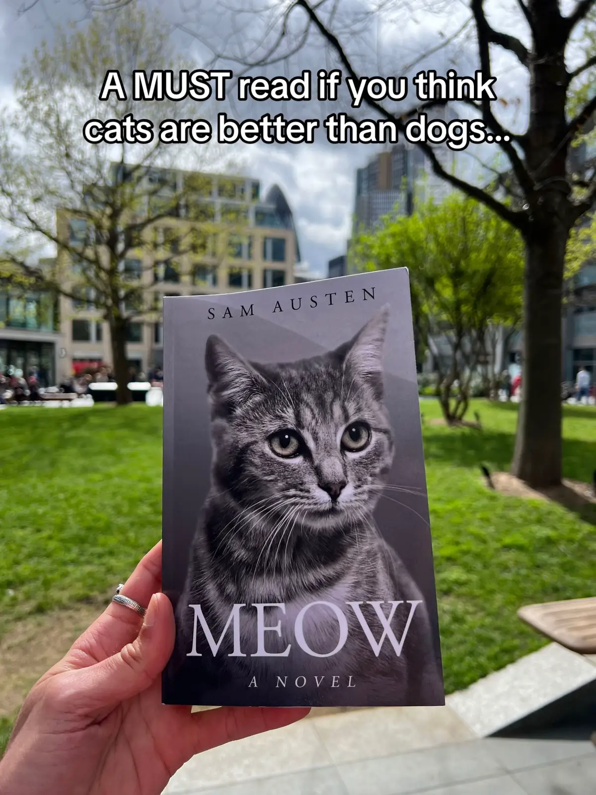 Name a better book, I’ll wait. #meow #book #cat #books #BookTok 