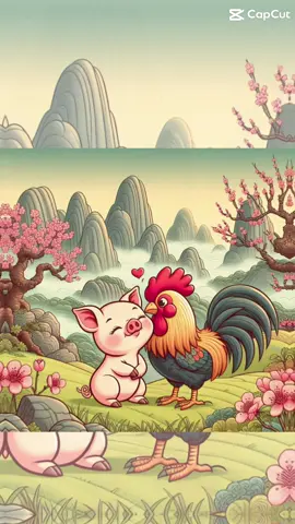 Cặp đôi dậu và hợi, gà và lợn có hợp nhau không cả nhà #nghegroup #12congiap #xuhuong #dậu #hợi 